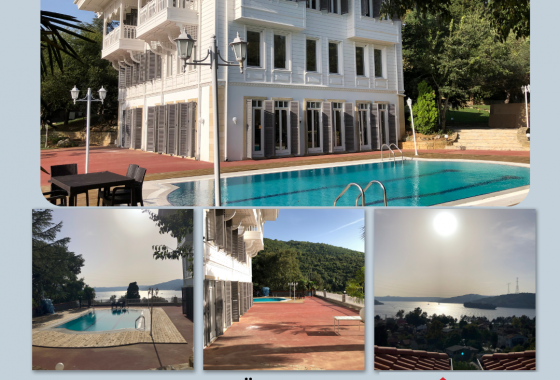 Restored Mansion for Sale in Beykoz Anadolu Kavağı